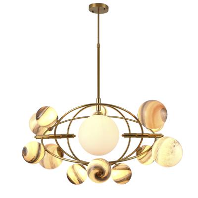 Люстра Delight Collection Люстра Planet 13B brass арт. KG1122P-13B brass
