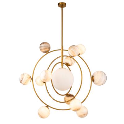 Люстра Delight Collection Люстра Planet 13 brass арт. KG1122P-13 brass
