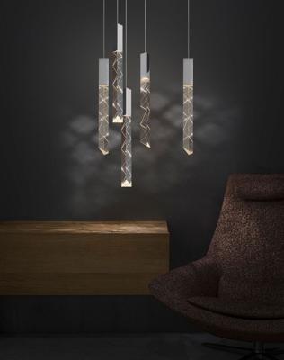 Подвесной светильник Delight Collection Подвесной светильник Trinity 5 chrome арт. OM8201013-5 chrome