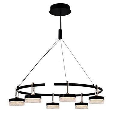 Люстра Delight Collection Люстра P0855-6C black арт. P0855-6C black