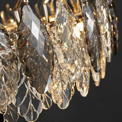 Люстра Delight Collection Люстра D8011P/R-600 gold/smoky арт. D8011P/R-600 gold/smoky