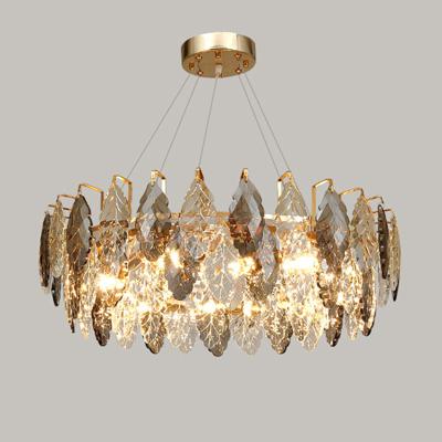 Люстра Delight Collection Люстра D8011P/R-800 gold/smoky арт. D8011P/R-800 gold/smoky