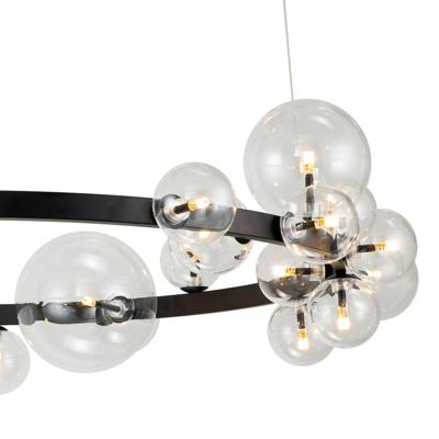 Люстра Delight Collection Люстра KM1294P-24 black/clear арт. KM1294P-24 black/clear