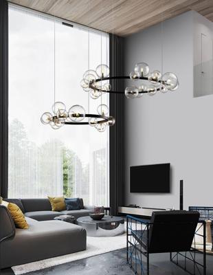 Люстра Delight Collection Люстра KM1294P-24 black/clear арт. KM1294P-24 black/clear