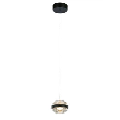 Подвесной светильник Delight Collection Подвесной светильник MD22030002-1A black/clear арт. MD22030002-1A black/clear