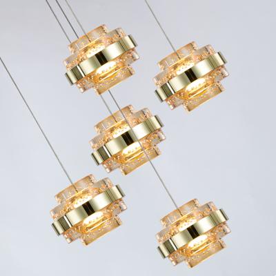 Подвесной светильник Delight Collection Подвесной светильник MD22030002-5A gold/champagne арт. MD22030002-5A gold/champagne