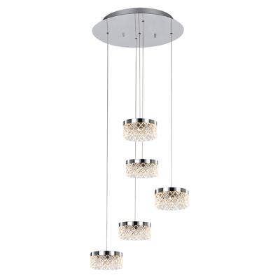 Подвесной светильник Delight Collection Подвесной светильник MD21020075-5A chrome арт. MD21020075-5A chrome