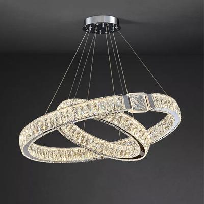 Люстра Delight Collection Люстра D8010P/2R/D800+600 silver арт. D8010P/2R/D800+600 silver