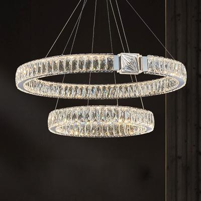 Люстра Delight Collection Люстра D8010P/2R/D800+600 silver арт. D8010P/2R/D800+600 silver