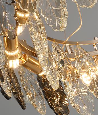 Люстра Delight Collection Люстра D8011P/R-1000 gold/smoky арт. D8011P/R-1000 gold/smoky