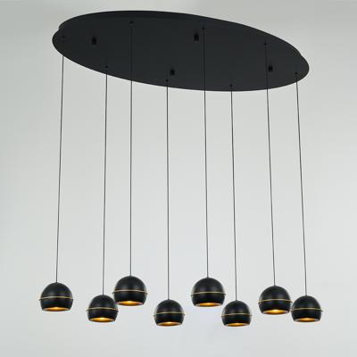 Подвесной светильник Delight Collection Подвесной светильник MD21001034-8A black/gold арт. MD21001034-8A black/gold