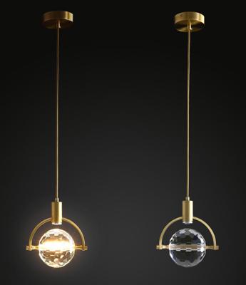 Подвесной светильник Delight Collection Подвесной светильник 2121P/A brass/clear арт. 2121P/A brass/clear