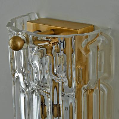 Бра Delight Collection Настенный светильник 88085W/L gold/clear арт. 88067W/L gold/clear