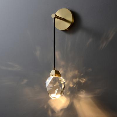 Бра Delight Collection Настенный светильник 9701W brass/clear арт. 9701W brass