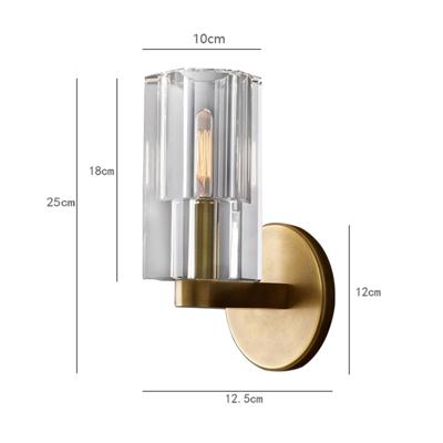 Бра Delight Collection Настенный светильник 8816W gold/clear арт. 8816W gold/clear