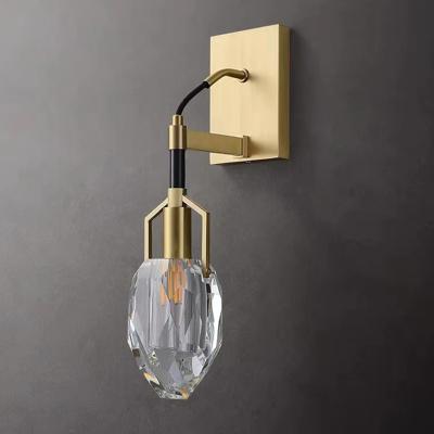 Бра Delight Collection Настенный светильник 8960-1W brass/clear арт. 8960-1W brass/clear