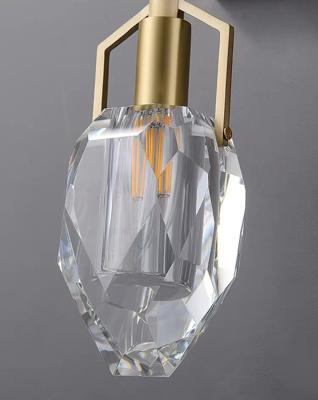 Бра Delight Collection Настенный светильник 8960-1W brass/clear арт. 8960-1W brass/clear