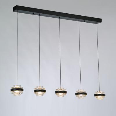 Подвесной светильник Delight Collection Подвесной светильник MD22030002-5B black/clear арт. MD22030002-5B black/clear