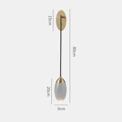 Бра Delight Collection Настенный светильник MT8847-1W brass арт. MT8847-1W brass