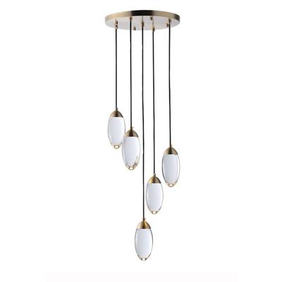 Подвесной светильник Delight Collection Подвесной светильник MT8848-5H brass арт. MT8848-5H brass