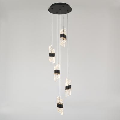 Подвесной светильник Delight Collection Подвесной светильник MD23001022-5A matt black арт. MD23001022-5A matt black