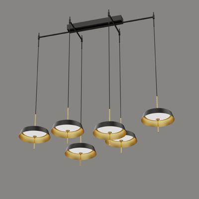 Подвесной светильник Delight Collection Подвесной светильник MD18001061-6B  black/gold арт. MD18001061-6B  black/gold