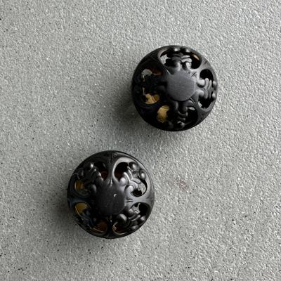 Мебель Delight Collection Ручка-кнопка MOS001 black арт. MOS001 black