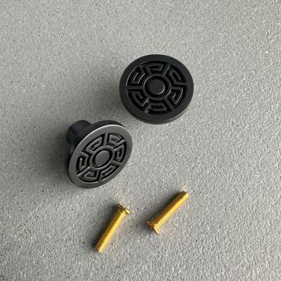 Мебель Delight Collection Ручка-кнопка MOS002 black арт. MOS002 black