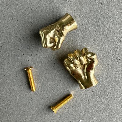 Аксессуар Delight Collection Ручка-кнопка MOS004 brass арт. MOS004 brass