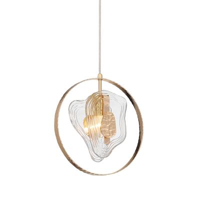 Подвесной светильник Delight Collection Подвесной светильник P60669-1 gold/clear арт. P60669-1 gold/clear