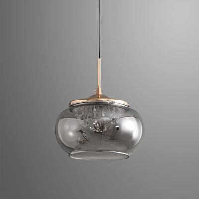 Подвесной светильник Delight Collection Подвесной светильник MT9128-1H gold/smoke арт. MT9128-1H gold/smoke