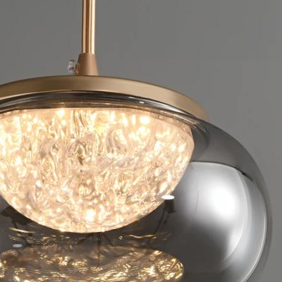Подвесной светильник Delight Collection Подвесной светильник MT9128-1H gold/smoke арт. MT9128-1H gold/smoke