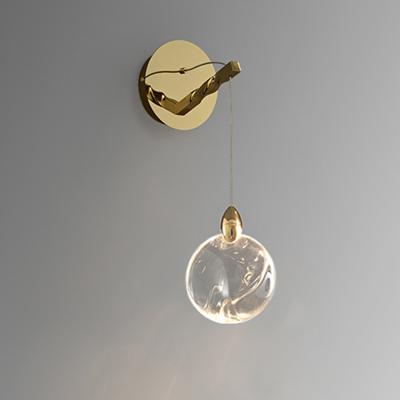 Бра Delight Collection Настенный светильник MT9176-1WB titanium gold арт. MT9176-1WB titanium gold
