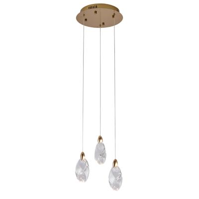 Подвесной светильник Delight Collection Подвесной светильник OD2439-3 gold/clear арт. OD2439-3 gold/clear