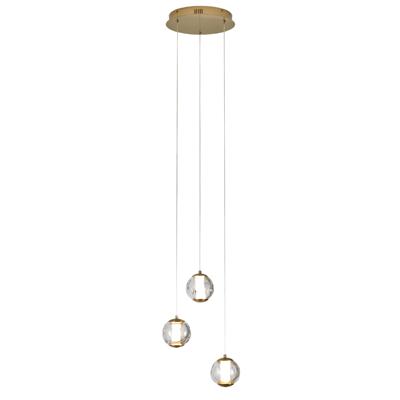 Подвесной светильник Delight Collection Подвесной светильник OD2437-3 gold/clear арт. OD2437-3 gold/clear