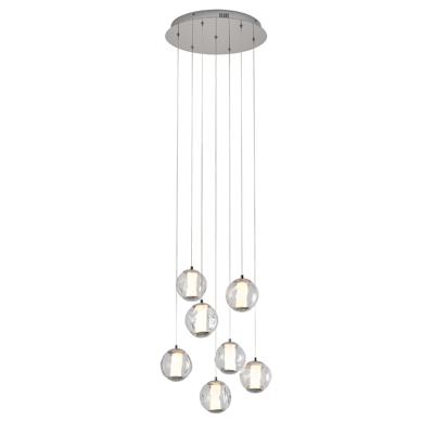 Подвесной светильник Delight Collection Подвесной светильник OD2437-7 gold/clear арт. OD2437-7 gold/clear