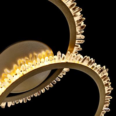 Потолочный светильник Delight Collection Потолочный светильник MX20020154-2A satin gold арт. MX20020154-2A satin gold