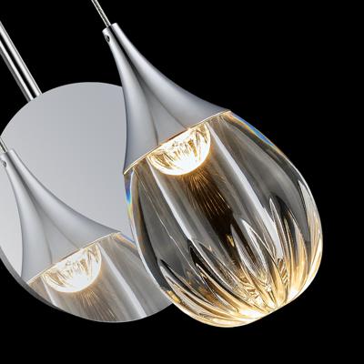Бра Delight Collection Настенный светильник MB24001004-1A chrome/clear арт. MB24001004-1A chrome/clear