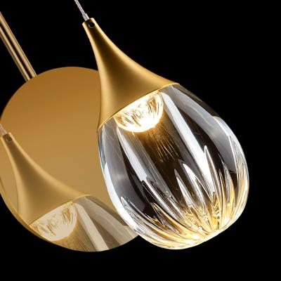 Бра Delight Collection Настенный светильник MB24001004-1A gold/clear арт. MB24001004-1A gold/clear