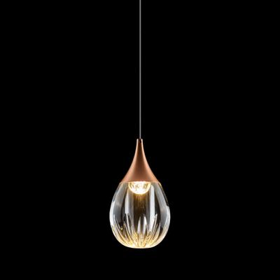 Подвесной светильник Delight Collection Подвесной светильник MD24001004-1A copper/clear арт. MD24001004-1A copper/clear