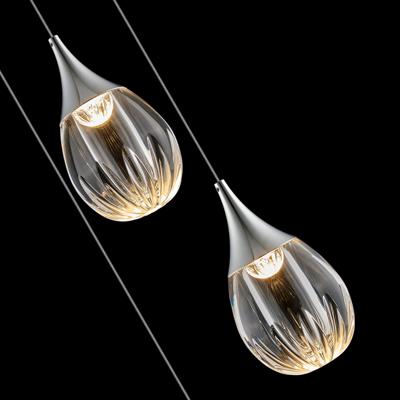 Подвесной светильник Delight Collection Подвесной светильник MD24001004-3A chrome/clear арт. MD24001004-3A chrome/clear
