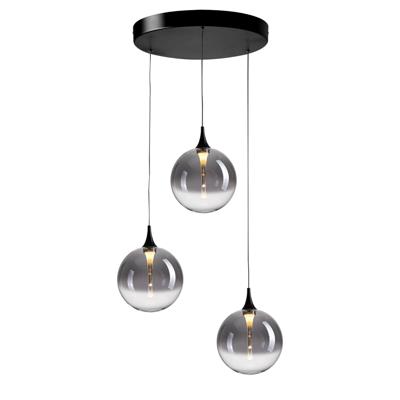 Подвесной светильник Delight Collection Подвесной светильник MD23001045H-3A black/smoky арт. MD23001045H-3A black/smoky