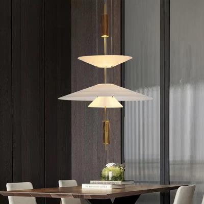 Подвесной светильник Delight Collection Подвесной светильник 9221P/S gold/white арт. 9221P/3(S) gold/white