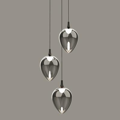 Подвесной светильник Delight Collection Подвесной светильник MD24001012-3A black/smoky арт. MD24001012-3A black/smoky