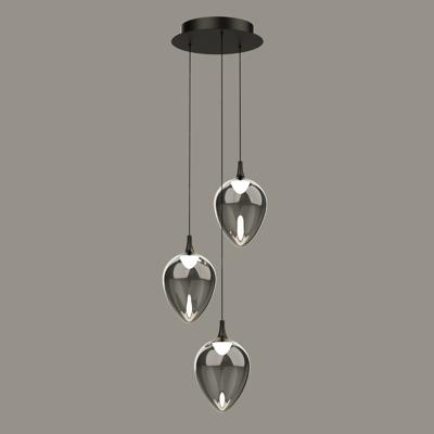 Подвесной светильник Delight Collection Подвесной светильник MD24001012-3A black/smoky арт. MD24001012-3A black/smoky