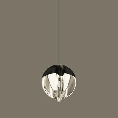 Подвесной светильник Delight Collection Подвесной светильник MD24001033-1A black/clear арт. MD24001033-1A black/clear