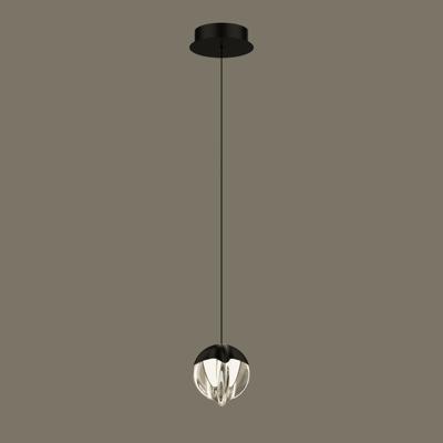 Подвесной светильник Delight Collection Подвесной светильник MD24001033-1A black/clear арт. MD24001033-1A black/clear
