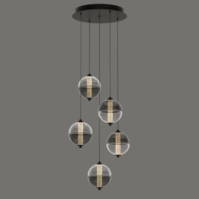 Подвесной светильник Delight Collection Подвесной светильник MD24022079-5A black/smoky арт. MD24022079-5A black/smoky