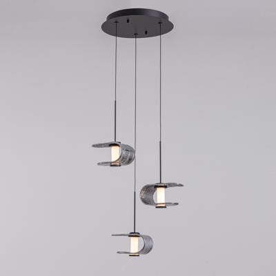 Подвесной светильник Delight Collection Подвесной светильник MD24020901-3A black/smoky арт. MD24020901-3A black/smoky
