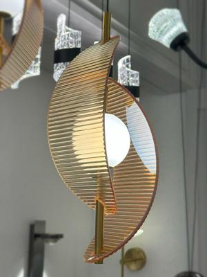 Подвесной светильник Delight Collection Подвесной светильник MD24030035-3A brass/amber арт. MD24030035-3A brass/amber